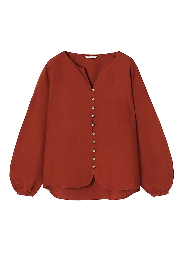 LADIES' LOOSE SHIRT SAMBA LADIES' LOOSE SHIRT SAMBA POMARAŃCZOWY 6