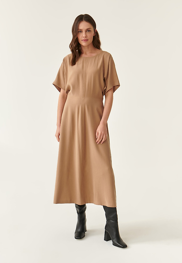 KIMONO ŠATY LUNIZMO KIMONO ŠATY LUNIZMO BÉŽOVÁ 2