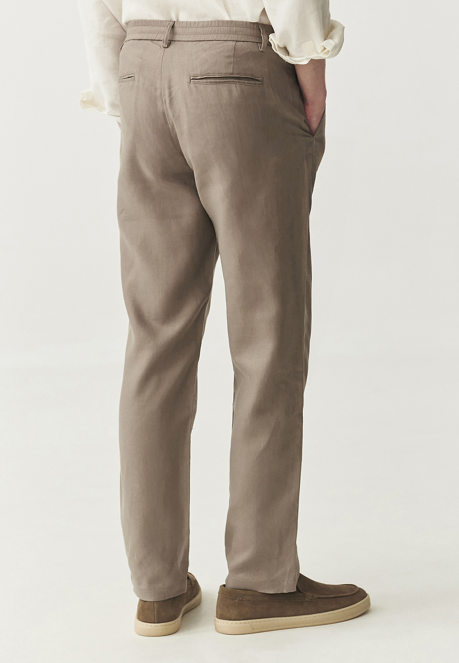 FÉRFI LINEN NADRÁG - ELIO FÉRFI LINEN NADRÁG - ELIO BÉZS 110260