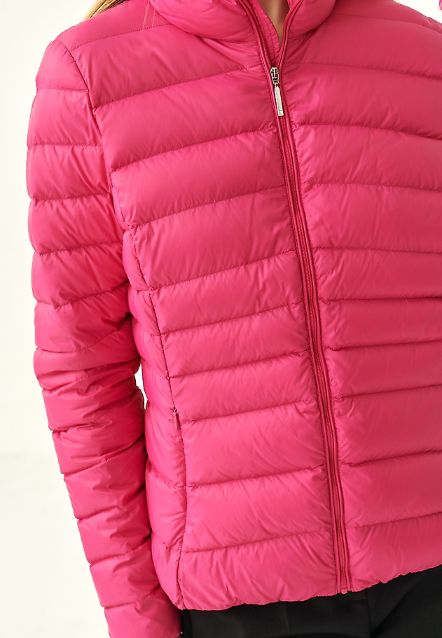 SHORT PUFFER JACKET MARIKA SHORT PUFFER JACKET MARIKA RÓŻOWY 5