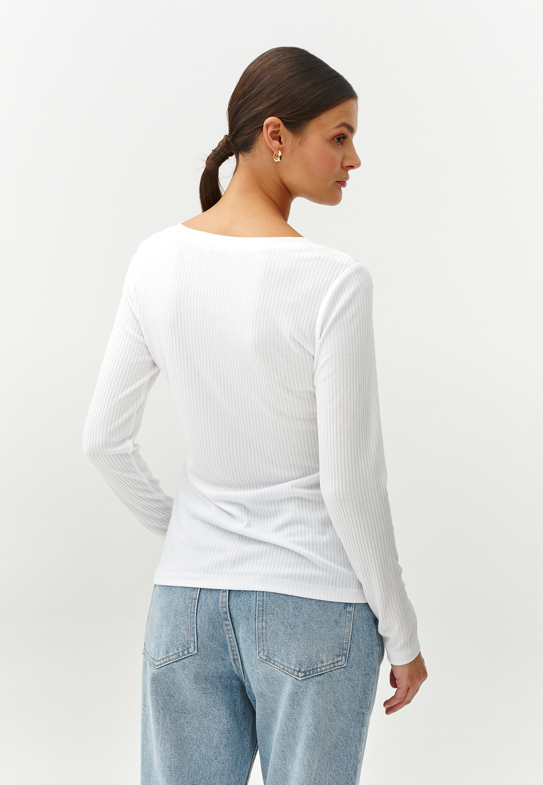 LADIES’ RIBBED BLOUSE - NATASZA