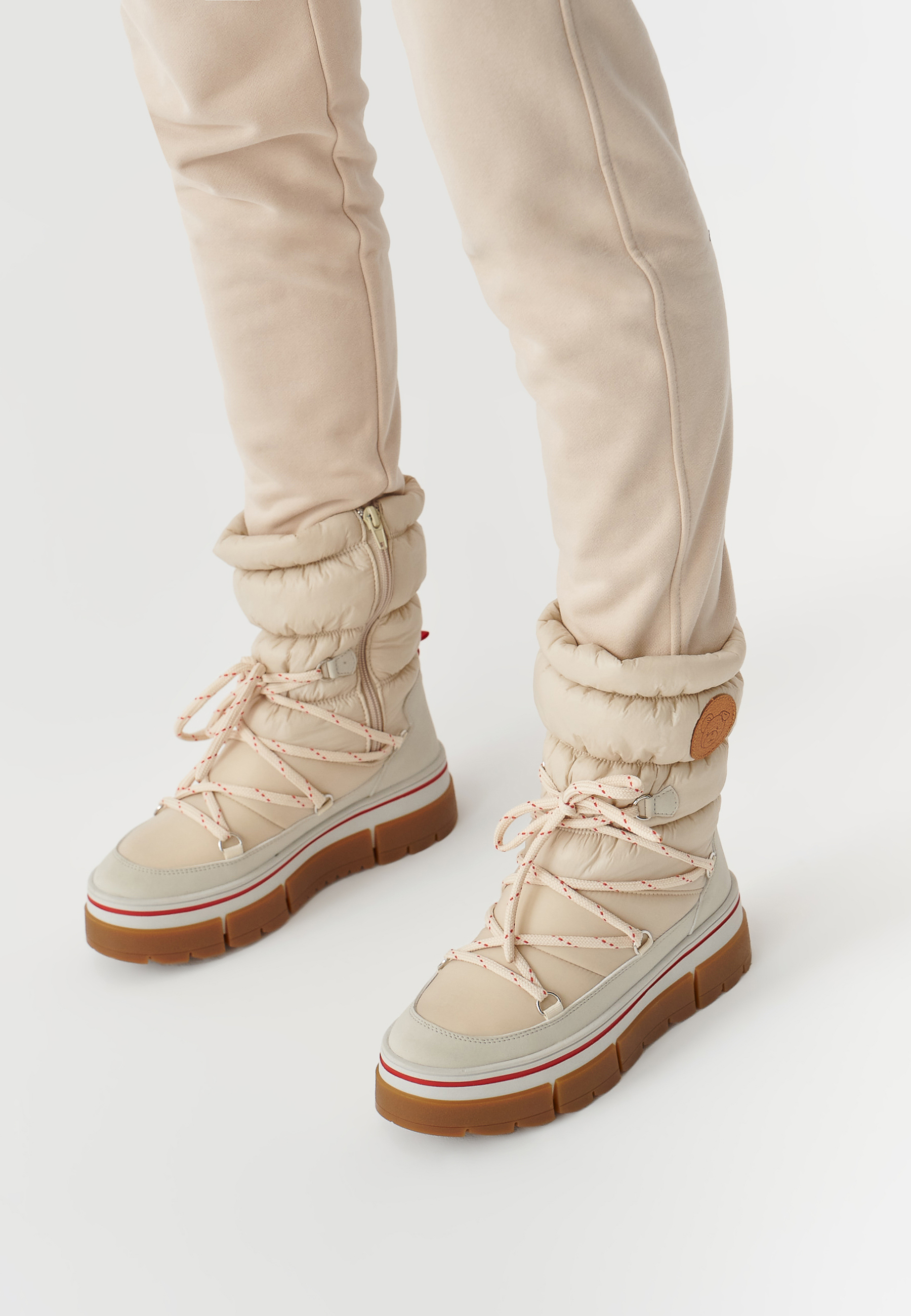 ŚNIEGOWCE DAMSKIE SAFRO BEŻOWY 2