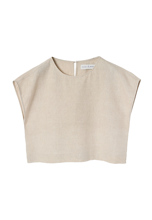 LADIES’ LINEN BLOUSE - KRIKO 1 LADIES’ LINEN BLOUSE - KRIKO 1 BEŻOWY 5