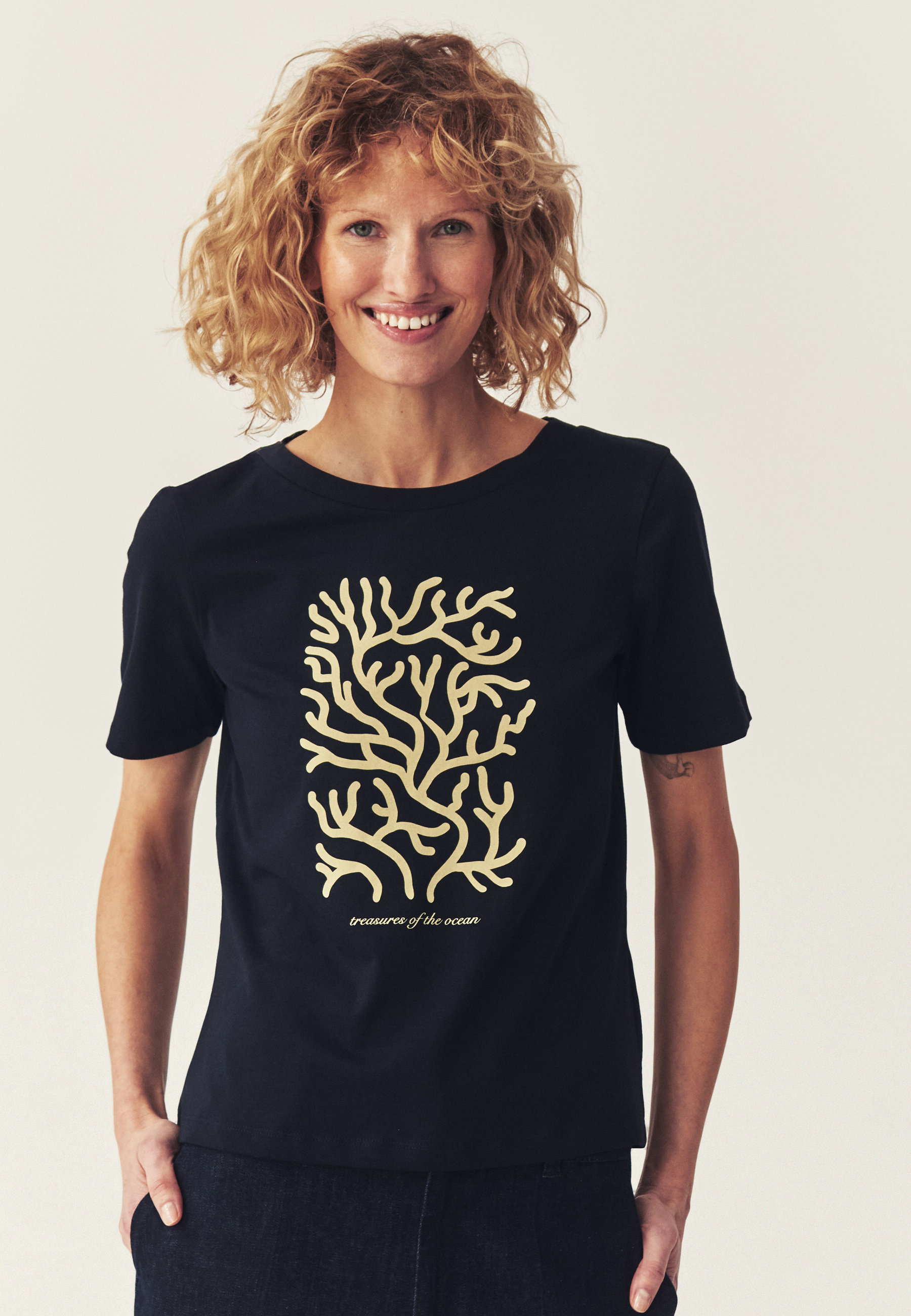 TRICOU DIN BUMBAC, CU IMPRIMEU – RAMIRA