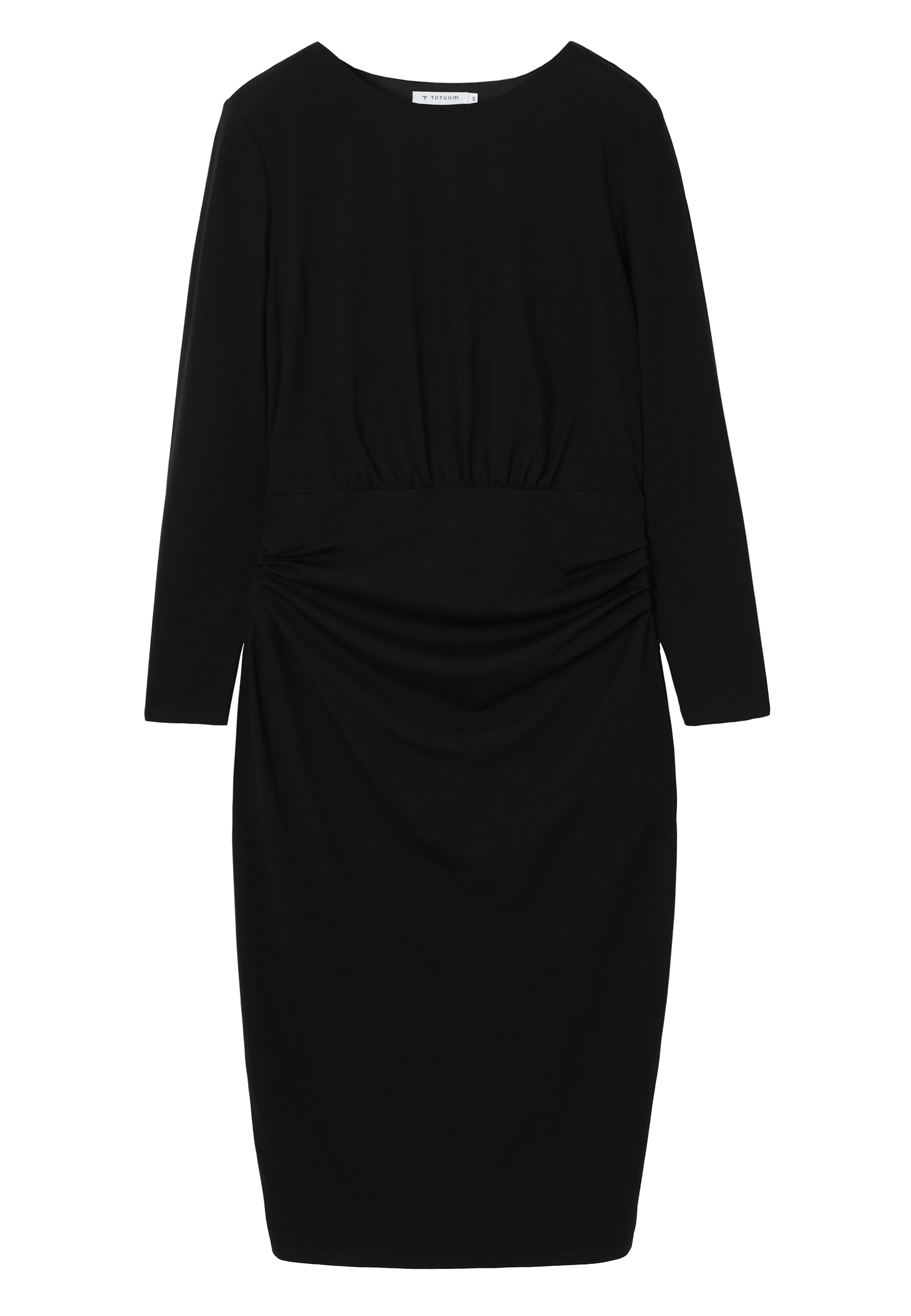 ŠATY S VISKÓZOU LENZING™ ECOVERO™ - KOMA ČIERNA 2