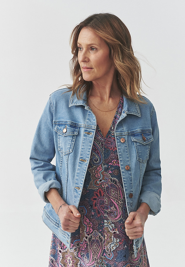 GEACĂ DENIM — BESKA GEACĂ DENIM — BESKA ALBASTRU 2