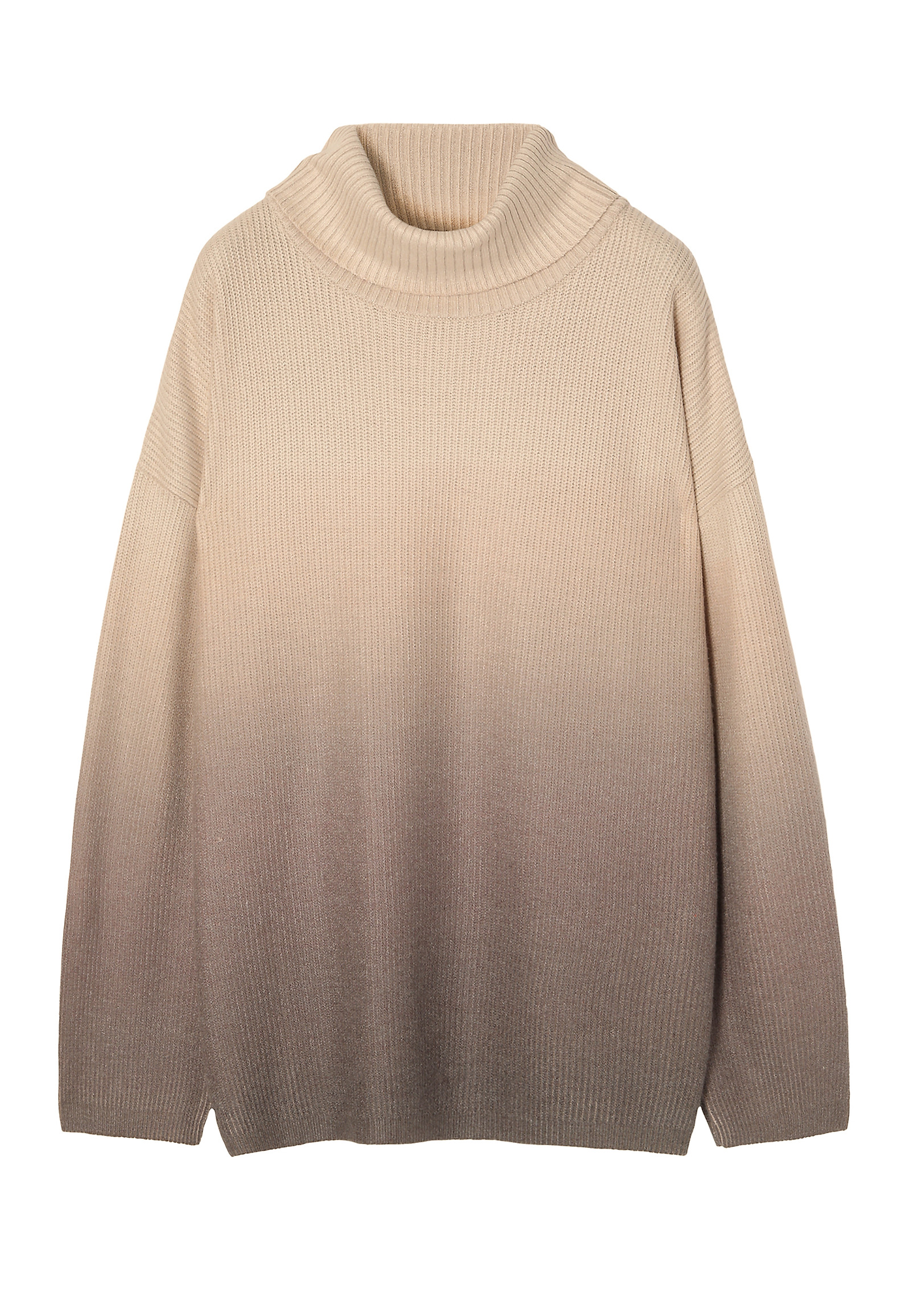 OVERSIZOWY SWETER DAMSKI Z EFEKTEM OMBRE JOSOMI OVERSIZOWY SWETER DAMSKI Z EFEKTEM OMBRE JOSOMI MULTIKOLOR 91003