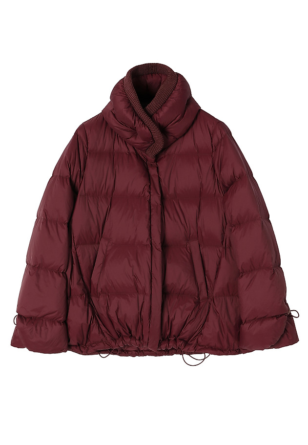 DOWN JACKET WITH STAND-UP COLLAR - BUBO DOWN JACKET WITH STAND-UP COLLAR - BUBO RED 7