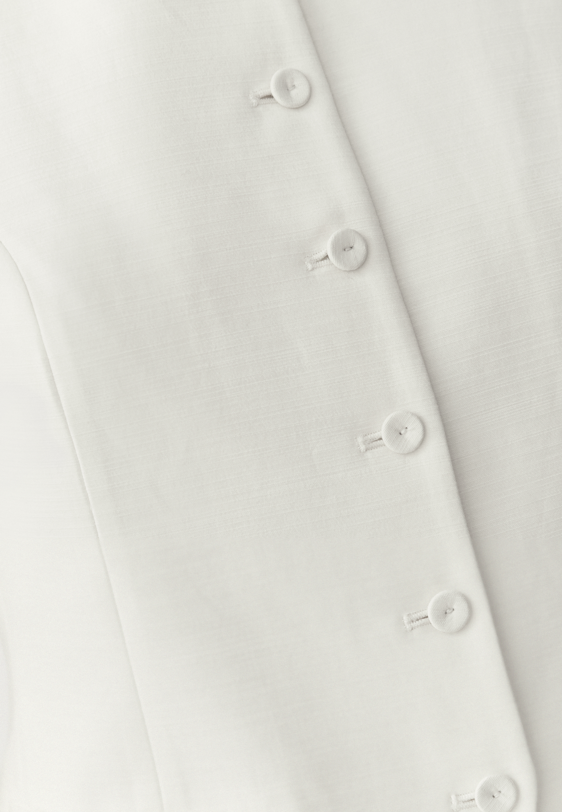 TKANINOWA KAMIZELKA DAMSKA - LANARE BIAŁY 2