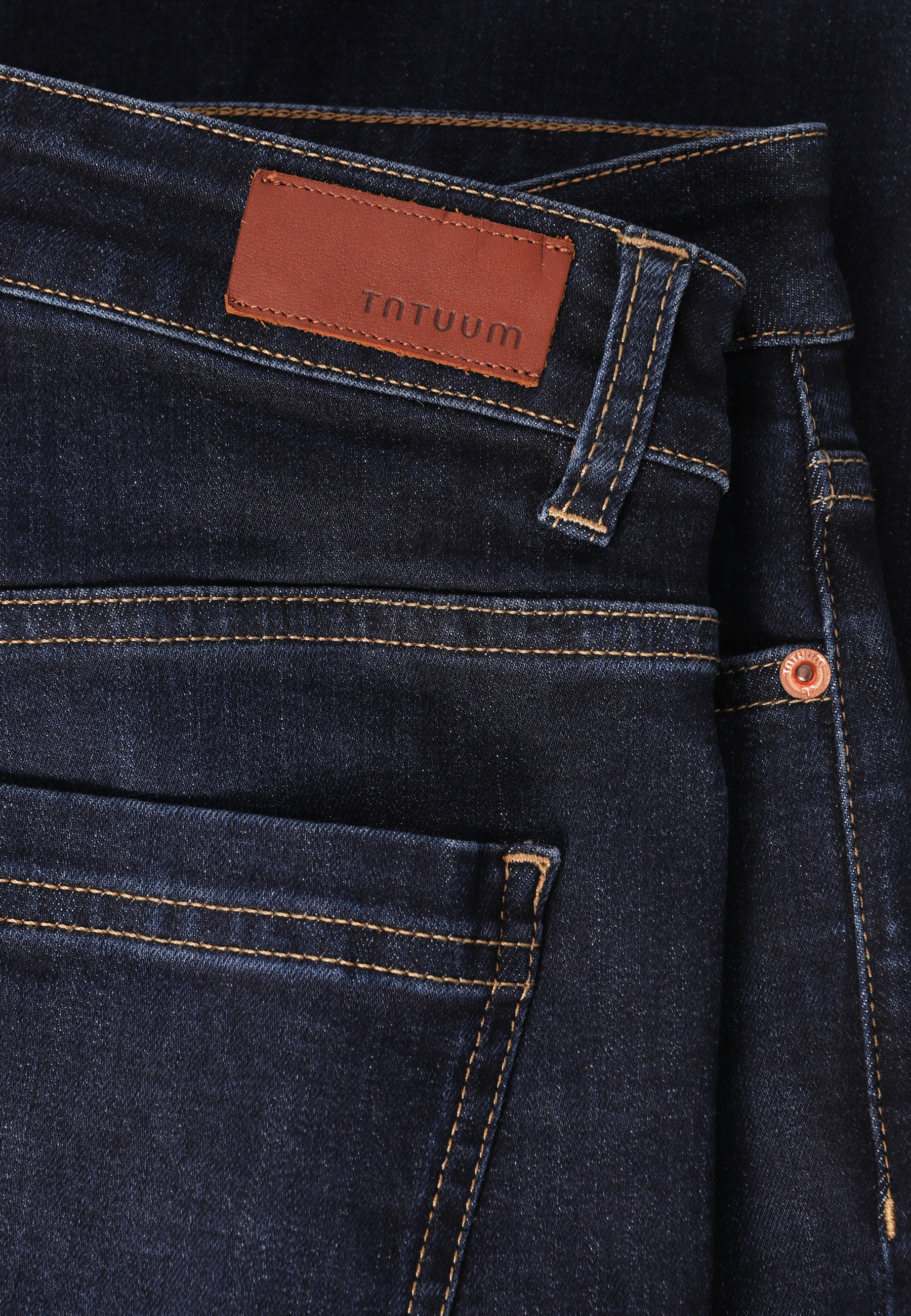 DENIM SKINNY TROUSERS - TAROS NAVY BLUE 2