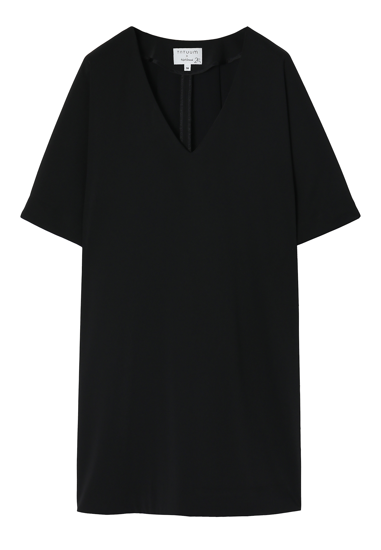 ŽENSKA OBLEKA S KIMONO ROKAVI WERITA ŽENSKA OBLEKA S KIMONO ROKAVI WERITA ČRNA 93962