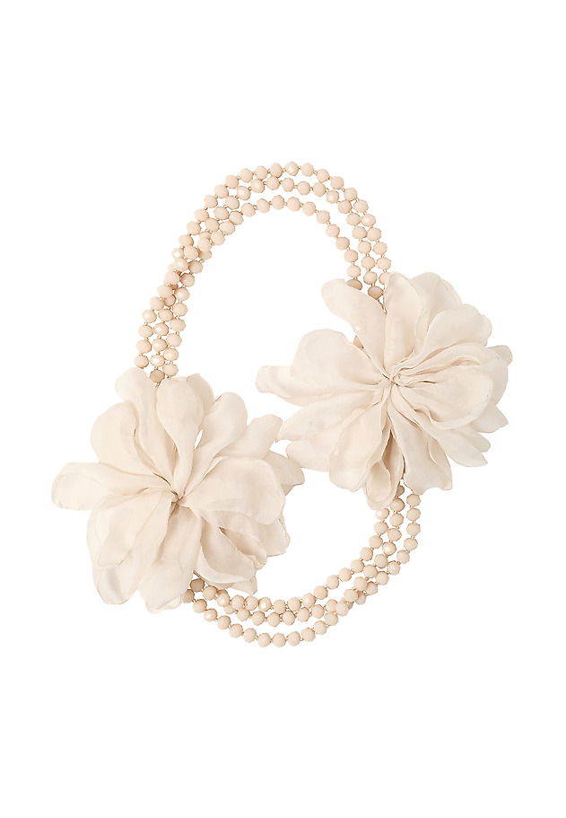 NECKLACE - FLOWINA NECKLACE - FLOWINA BEŻOWY 2