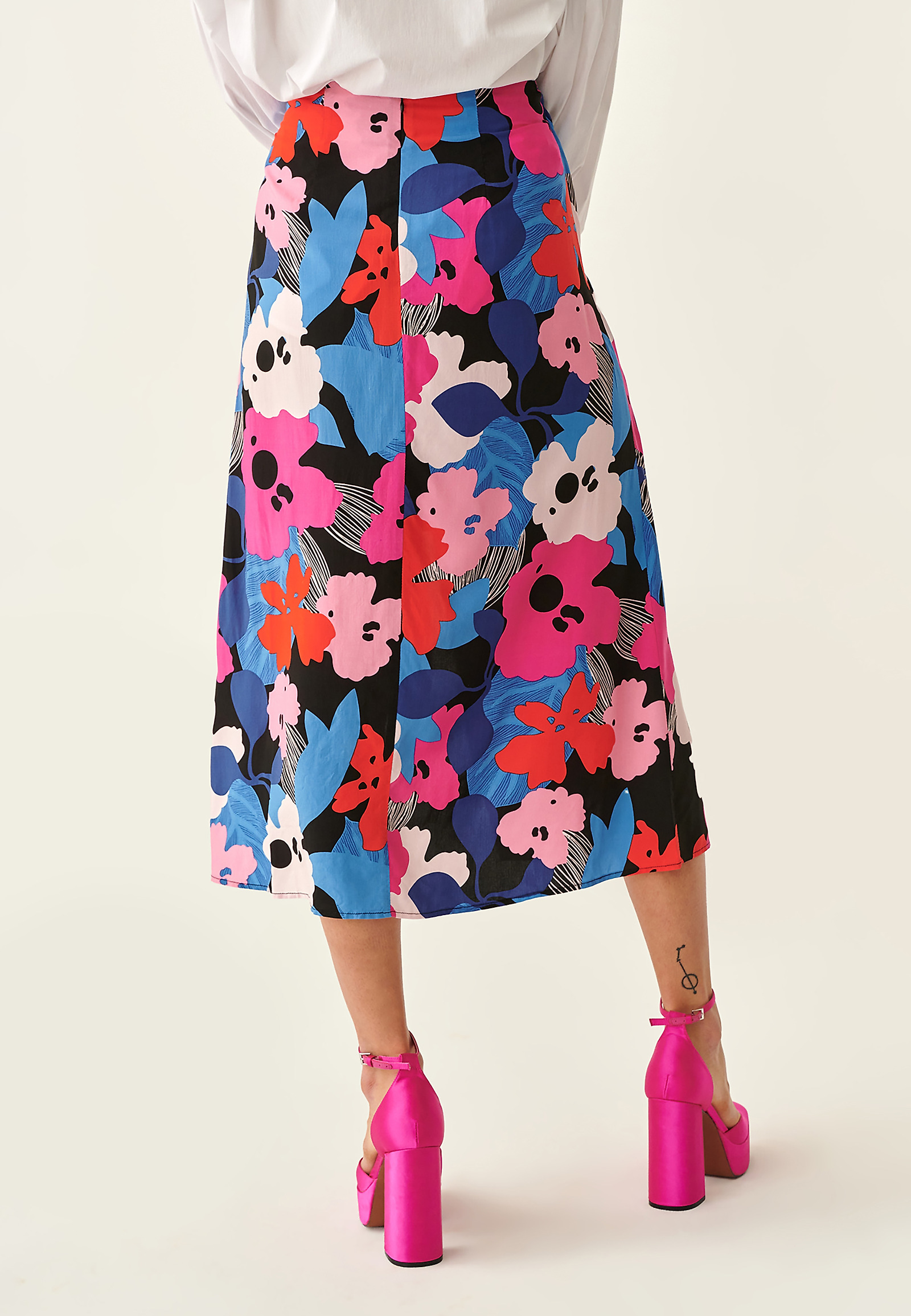 LADIES' PRINTED SKIRT FANNA LADIES' PRINTED SKIRT FANNA MULTICOLOR 93556