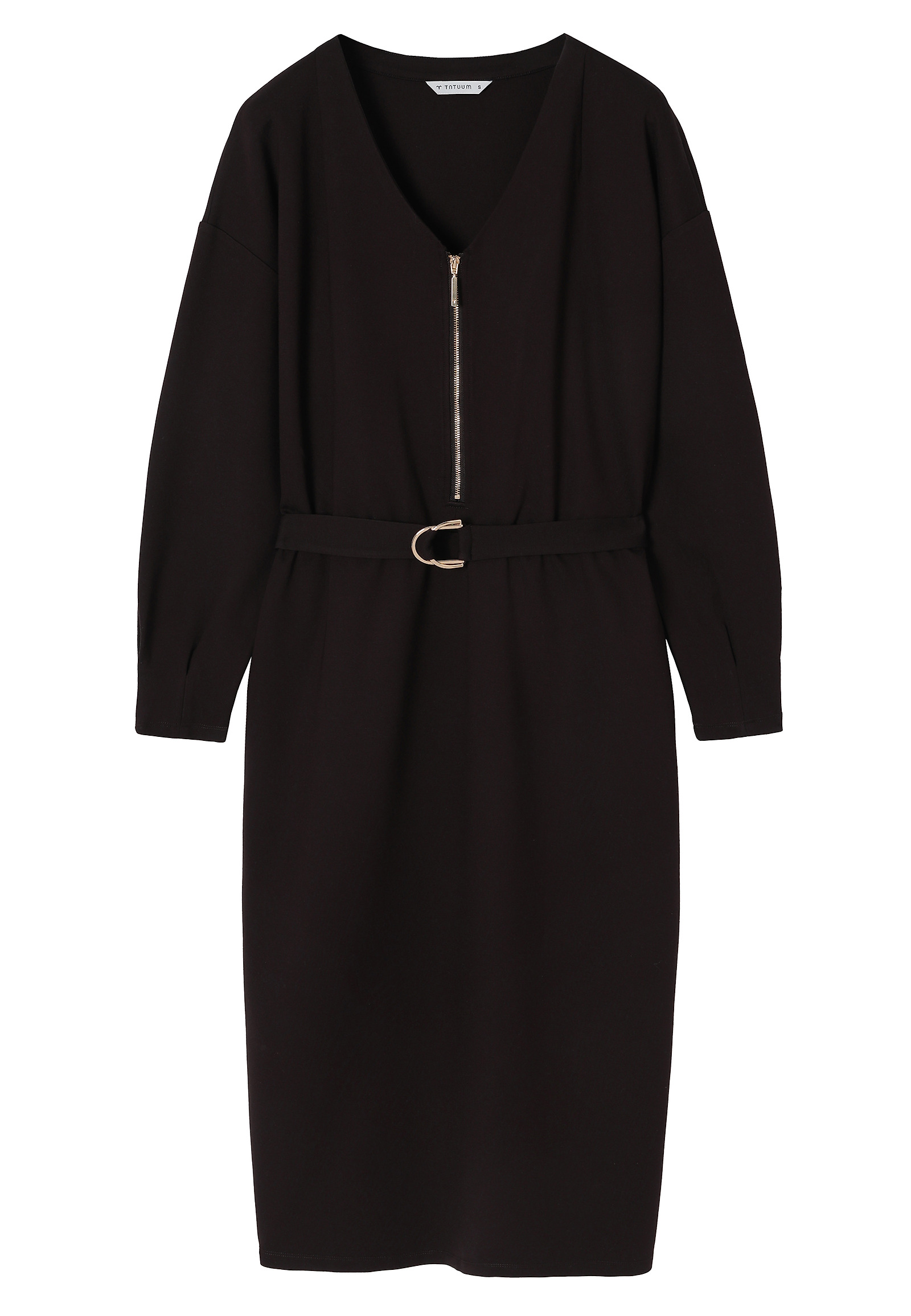CLASSIC MIDI DRESS WITH BELT - VESSTA 1 CLASSIC MIDI DRESS WITH BELT - VESSTA 1 BROWN 115027