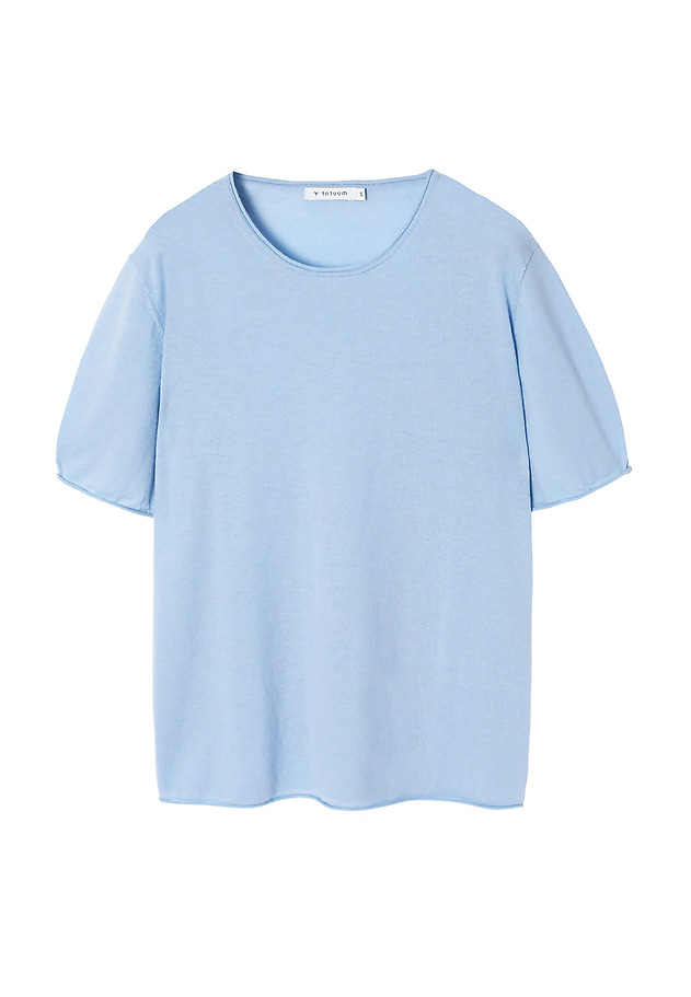 DÁMSKÁ VOLNÁ ÚPLETOVÁ HALENKA S KRÁTKÝM RUKÁVEM - MASHA DÁMSKÁ VOLNÁ ÚPLETOVÁ HALENKA S KRÁTKÝM RUKÁVEM - MASHA MODRÁ 6