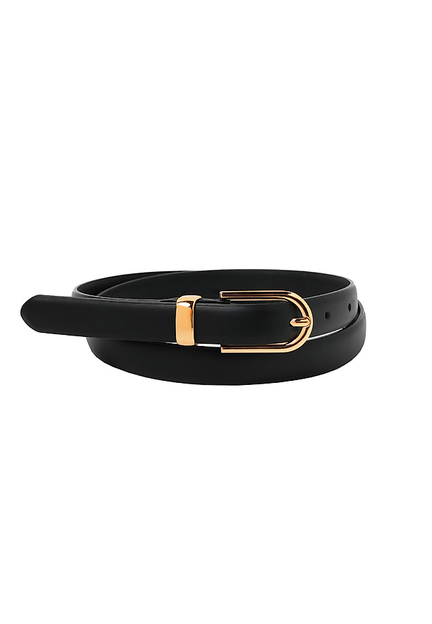 WOMEN'S LEATHER BELT - MARIA WOMEN'S LEATHER BELT - MARIA BLACK 3