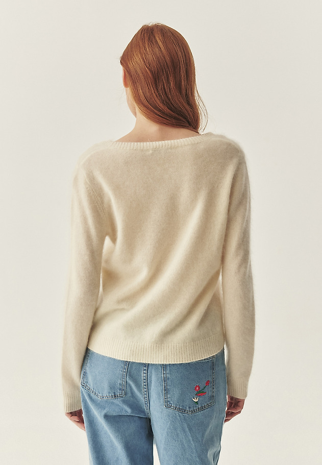 WOOL JUMPER - BELLA WOOL JUMPER - BELLA BEIGE 3