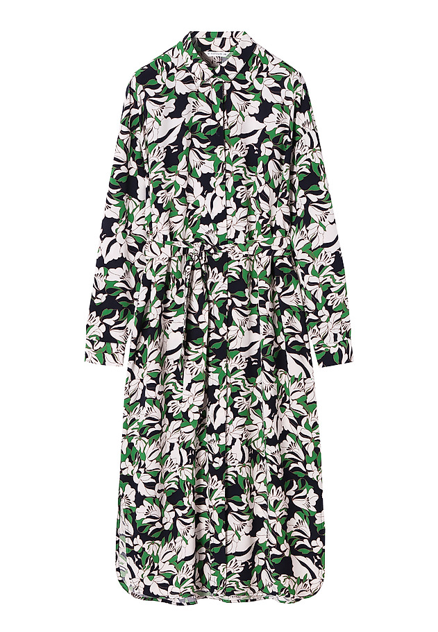 MIDI FLORAL DRESS LISO MIDI FLORAL DRESS LISO MULTIKOLOR 6