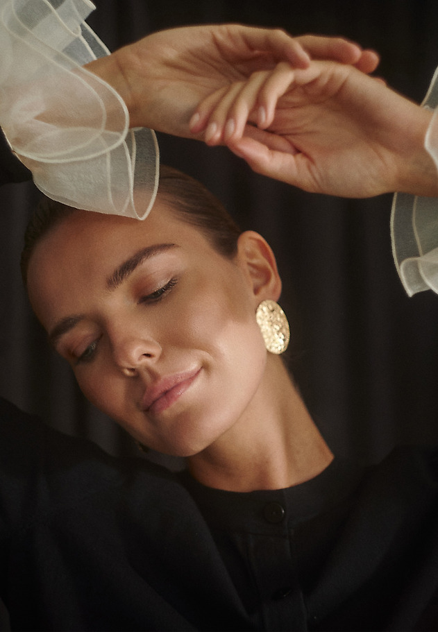 STYLISH EARRINGS - GLIMRA STYLISH EARRINGS - GLIMRA GOLD 1