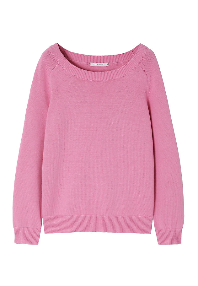 SWETER Z PRZĘDZY BAWEŁNIANO-WISKOZOWEJ — IVY SWETER Z PRZĘDZY BAWEŁNIANO-WISKOZOWEJ — IVY RÓŻOWY 10