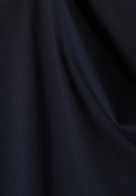 ROCHIE DIN TRICOT, CU DECOLTEU TIP „CASCADĂ” - ZORIMAX BLEUMARIN 2