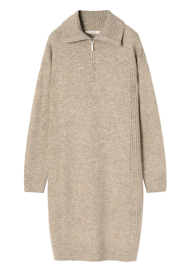 LADIES’ DRESS WITH A ZIPPER ICAFI LADIES’ DRESS WITH A ZIPPER ICAFI SZARY 6