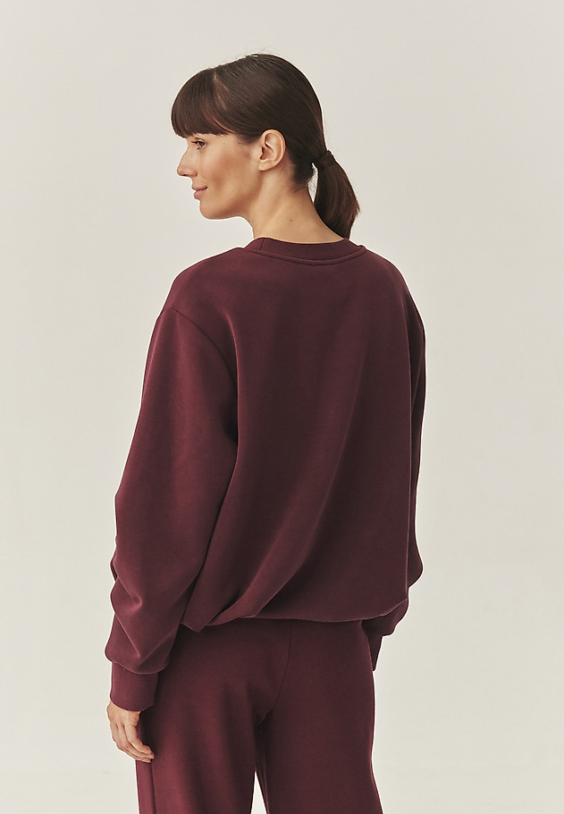 BLUZA BOMBKA Z MODALEM - BONKA 1 BLUZA BOMBKA Z MODALEM - BONKA 1 CZERWONY 5