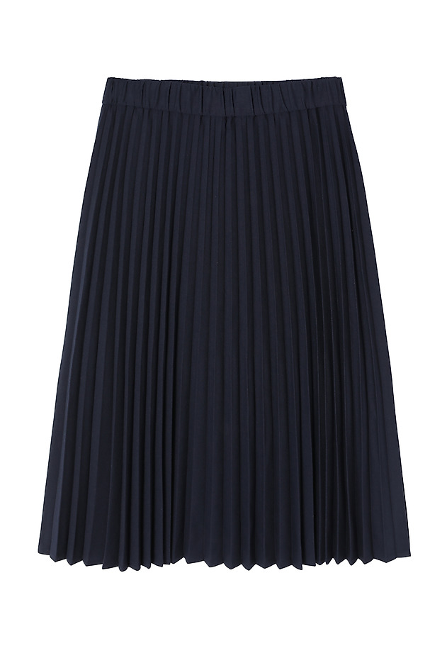LADIES’ PLEATED SOLEIL SKIRT - BARINALIA LADIES’ PLEATED SOLEIL SKIRT - BARINALIA GRANATOWY 4