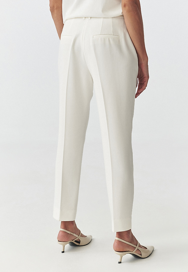 SUIT TROUSERS - RIMINI 1 SUIT TROUSERS - RIMINI 1 ECRU 4