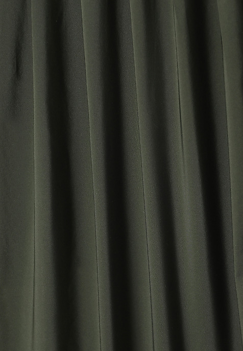 FLARED TAFFETA SKIRT - PLISKA GREEN 2
