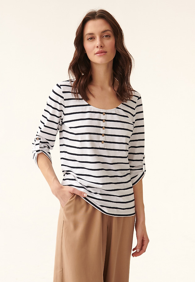 LADIES' STRIPED BLOUSE NOYA LADIES' STRIPED BLOUSE NOYA MULTICOLOR 3