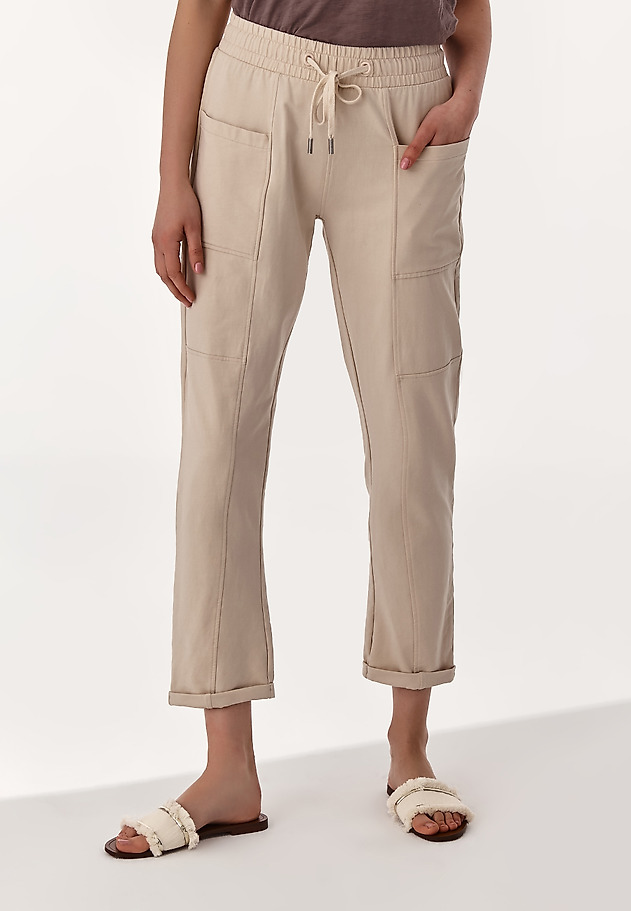 PANTALONI DE DAMĂ MUSA PANTALONI DE DAMĂ MUSA BEJ 2