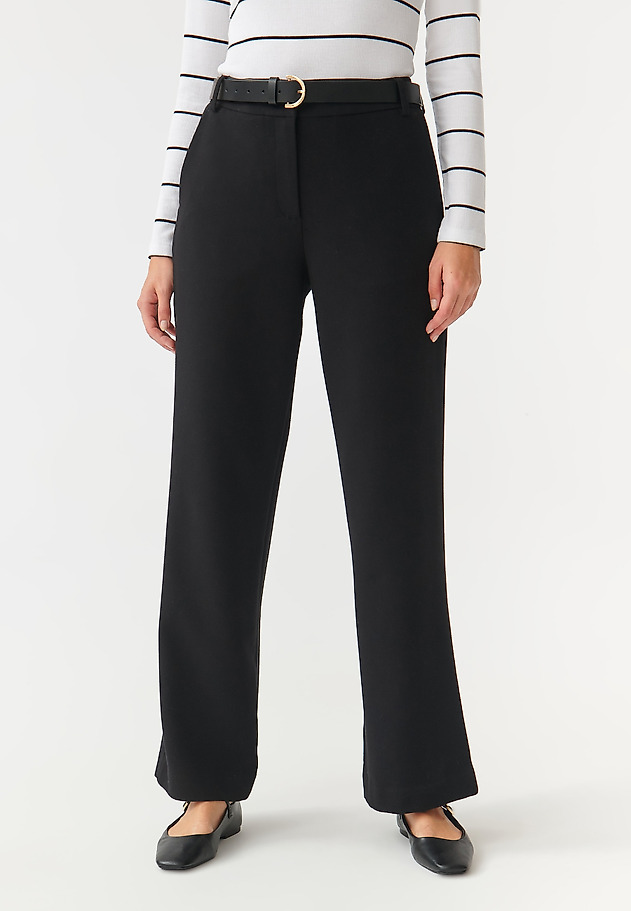 LADIES’ WIDE LEG TROUSERS TIARO 1 LADIES’ WIDE LEG TROUSERS TIARO 1 BLACK 3