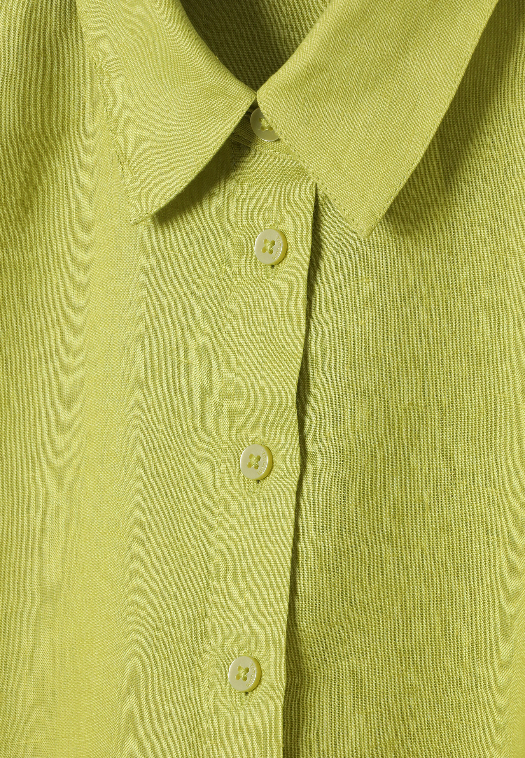 KLASYCZNA KOSZULA Z LNU - ELWI ZIELONY 2