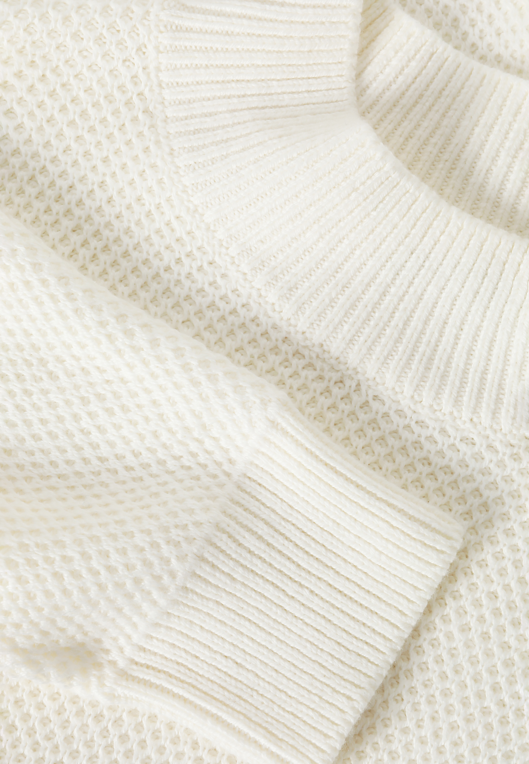 KLASICKÝ PÁNSKY SVETER S POLOROLÁKOM – BRUNO ECRU 2