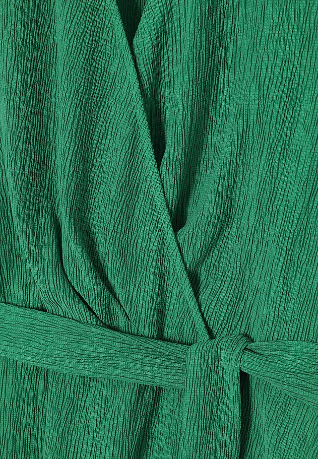 LYOCELL ENVELOPE MIDI DRESS - VITTARI LYOCELL ENVELOPE MIDI DRESS - VITTARI ZIELONY 7