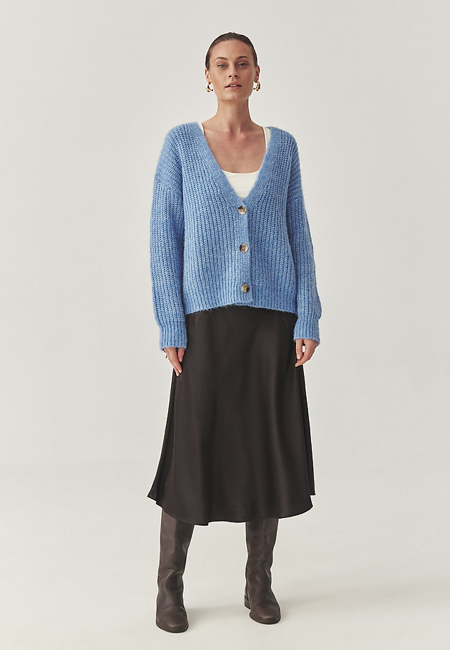 SATIN MIDI SKIRT - SATINI 4 SATIN MIDI SKIRT - SATINI 4 BROWN 2