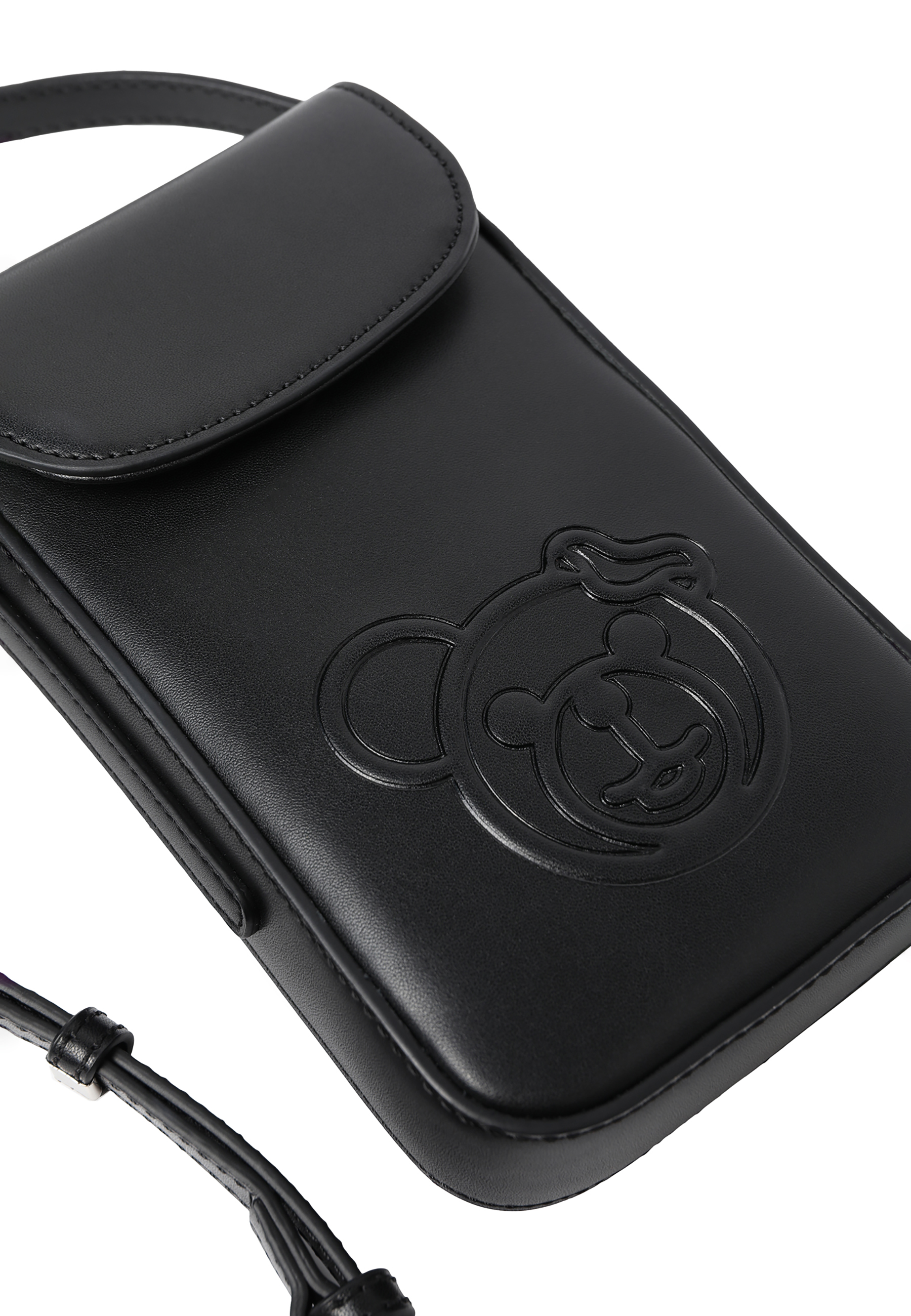 SKÓRZANA TOREBKA Z MOTYWEM MISIA USZATKA – BEGI 1 CZARNY 2