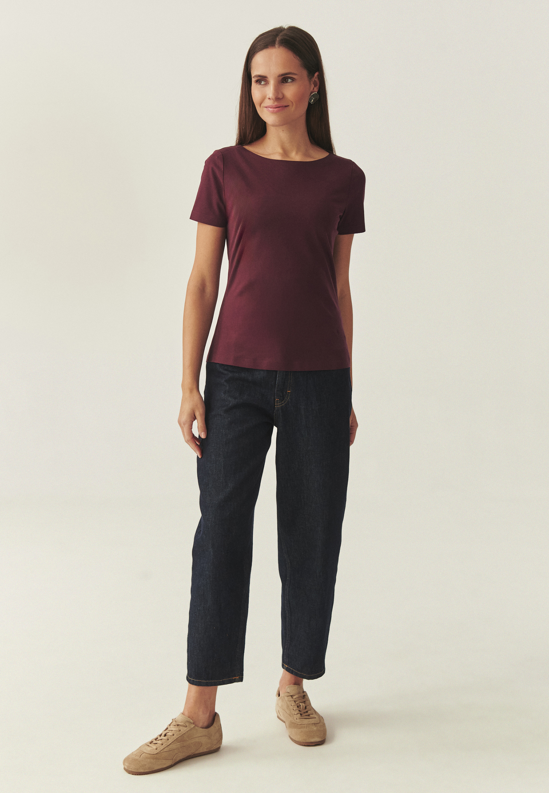 DENIMOWE SPODNIE MOM FIT - AURA