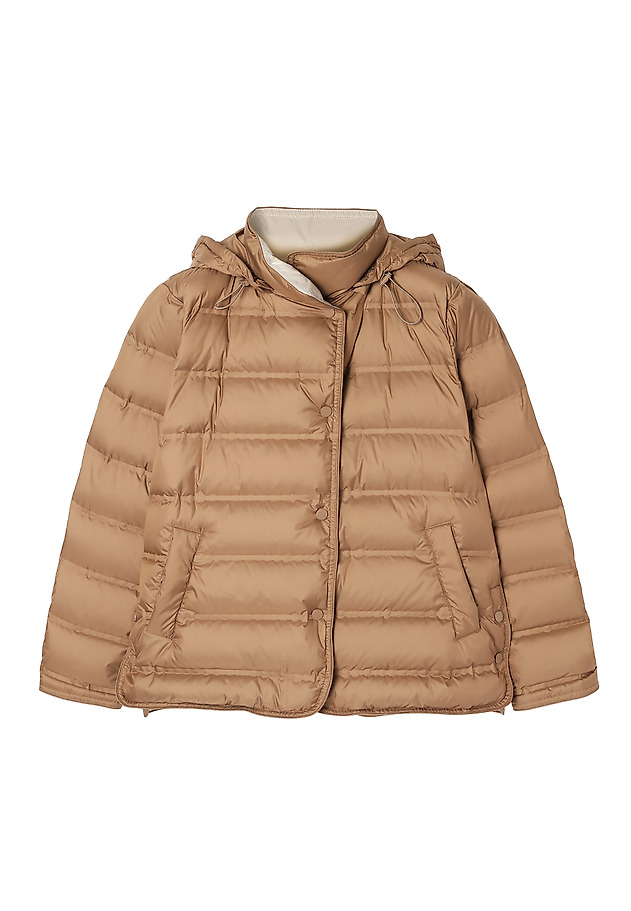 LADIES' PRESS STUDS DOWN JACKET - MARANTINA LADIES' PRESS STUDS DOWN JACKET - MARANTINA BEIGE 7