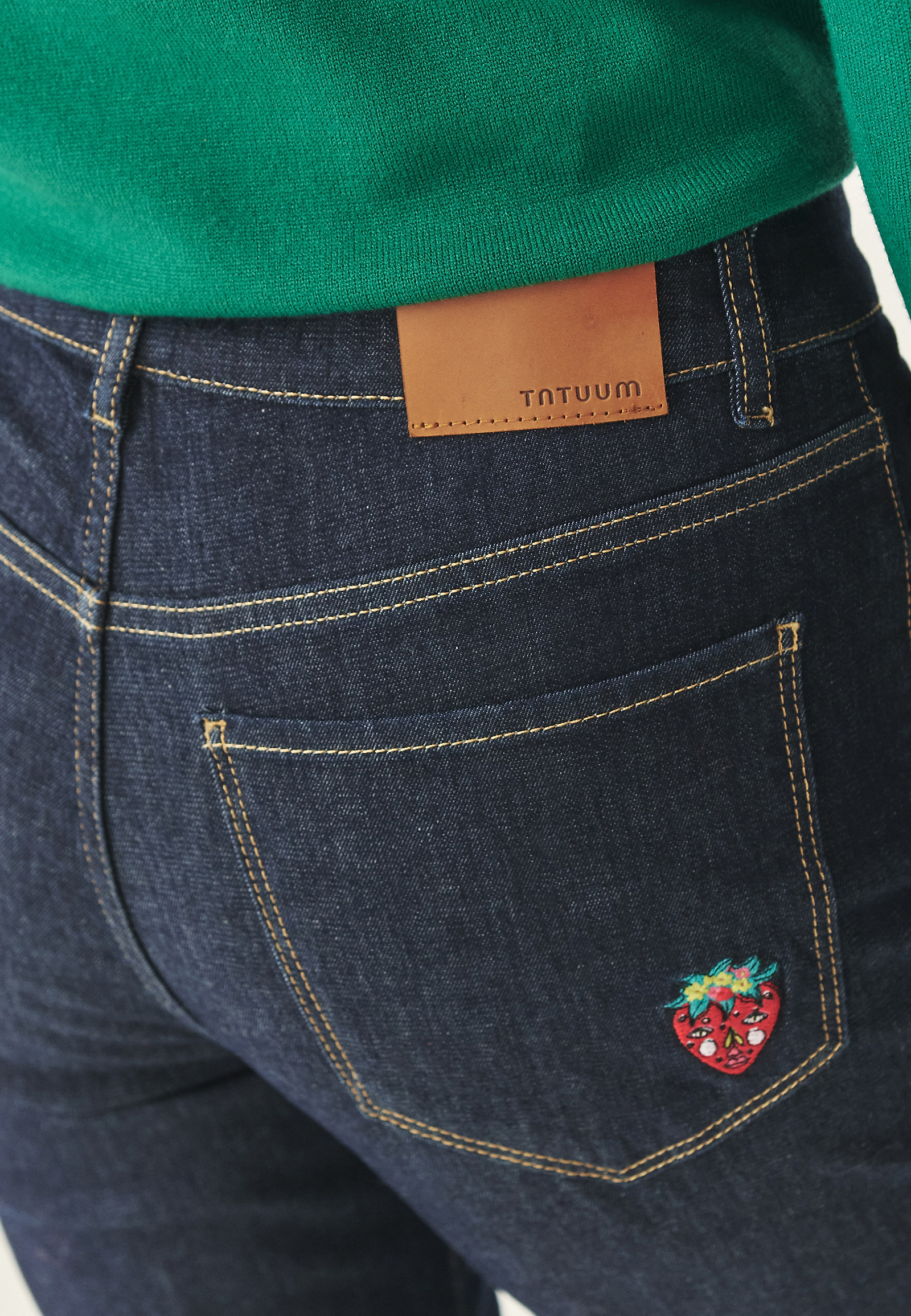 DENIM ZVONASTE HLAČE - GIRONA DENIM ZVONASTE HLAČE - GIRONA MODRA 116559