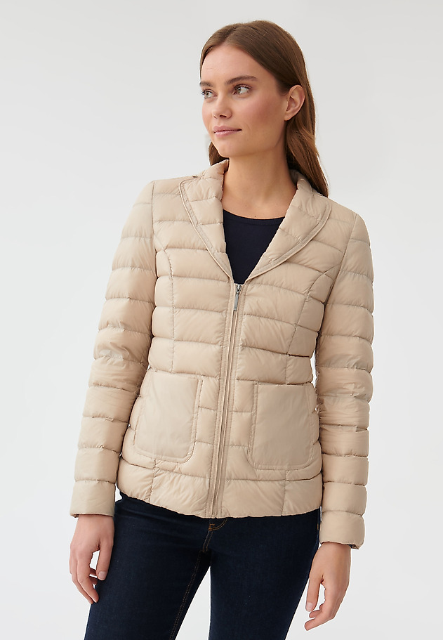 LADIES’ PUFFER JACKET FLATKO LADIES’ PUFFER JACKET FLATKO BEŻOWY 1