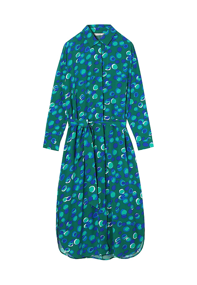BLOOMING COLLECTION: MIDI DRESS LISO 2 BLOOMING COLLECTION: MIDI DRESS LISO 2 MULTICOLOR 3