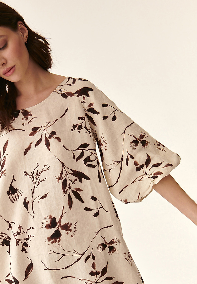 LADIES' LINEN DRESSMILENA LADIES' LINEN DRESSMILENA MULTIKOLOR 4
