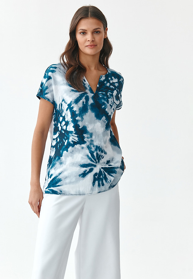 LADIES' LINEN BLOUSE BEMIRA 1 LADIES' LINEN BLOUSE BEMIRA 1 MULTICOLOR 1