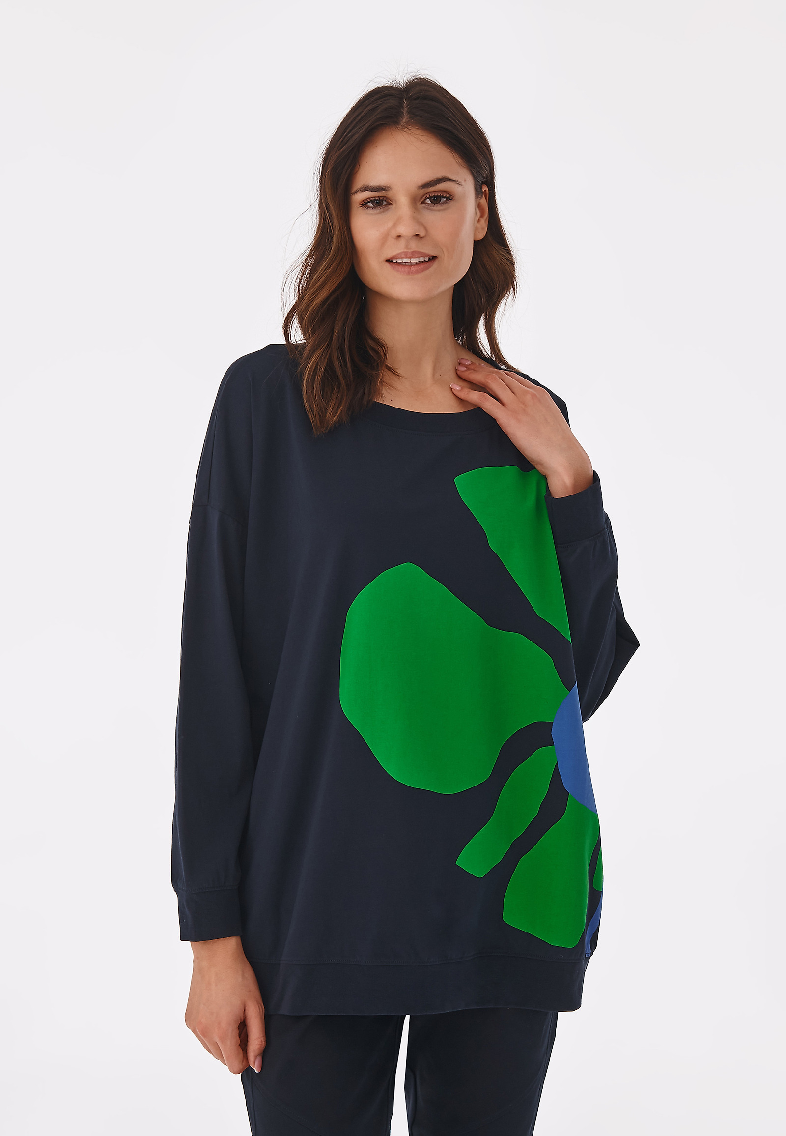 DÁMSKÁ HALENKA GUERA DÁMSKÁ HALENKA GUERA TMAVĚ MODRÁ 74964