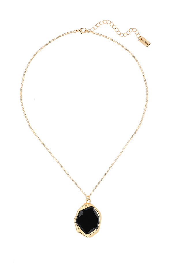 STYLISH NECKLACE ON A CHAIN - JEWELLO STYLISH NECKLACE ON A CHAIN - JEWELLO BLACK 4