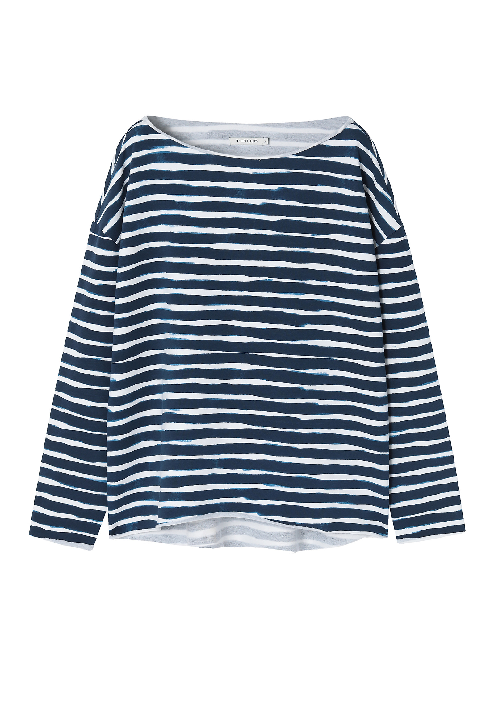 BLUZA DAMSKA OVERSIZOWA W PASKI MALI 1 BLUZA DAMSKA OVERSIZOWA W PASKI MALI 1 MULTIKOLOR 89341