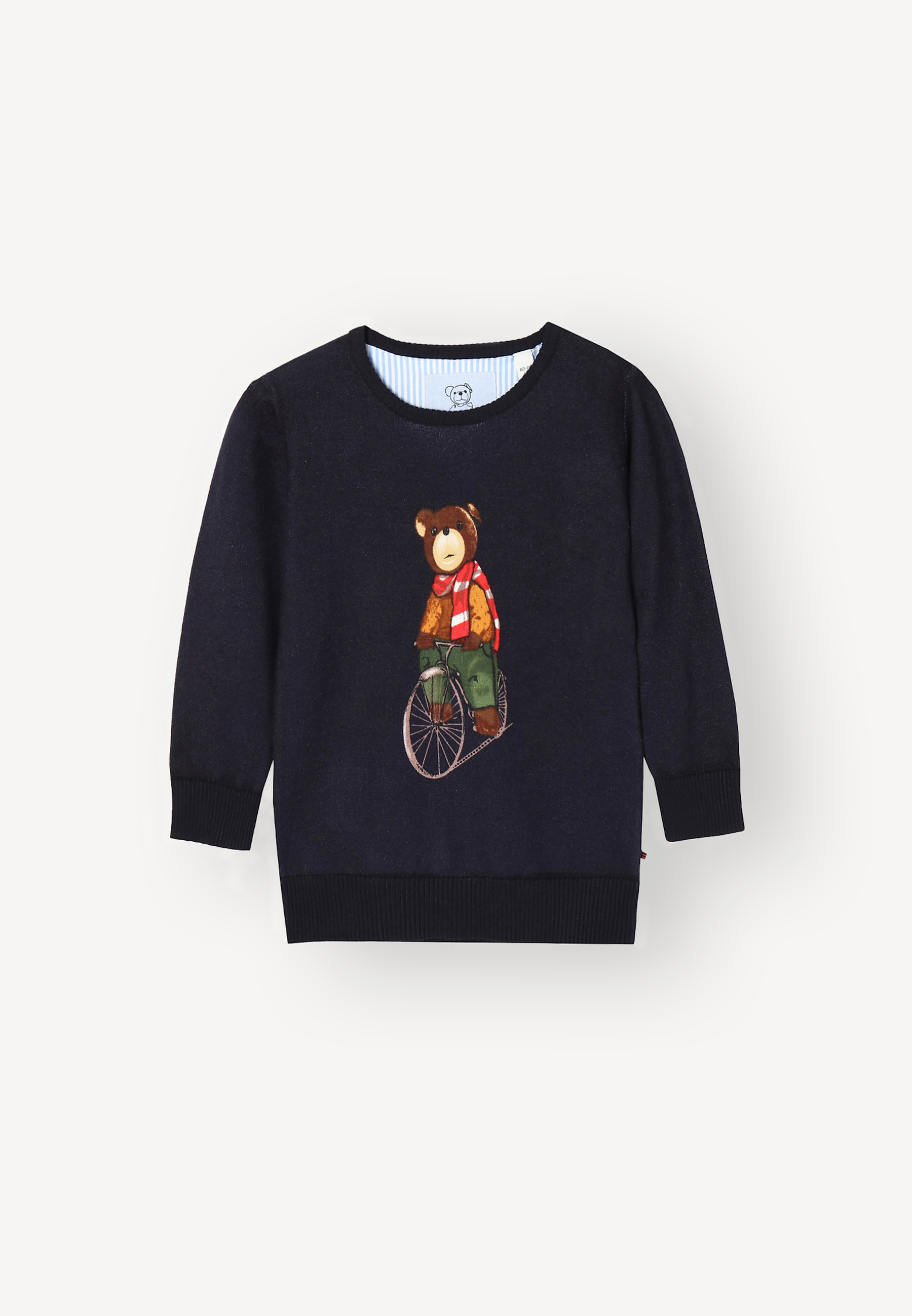 chlapčenský sveter TOMAS 2 KIDS NÁMORNÍCKA MODRÁ 2