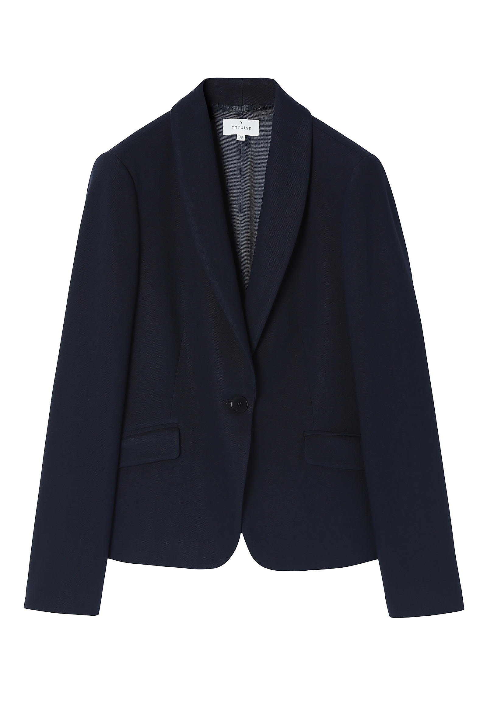 DAMSKI KLASIČNI BLAZER SZALO DAMSKI KLASIČNI BLAZER SZALO TEMNO MODRA 90331